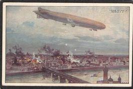 ^Zeppelin Künstlerkarte Hans Rudolf Schulze