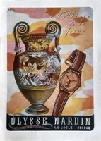 Ulysse Nardin Watch - Alte Werbung / Ancienne réclame 1946