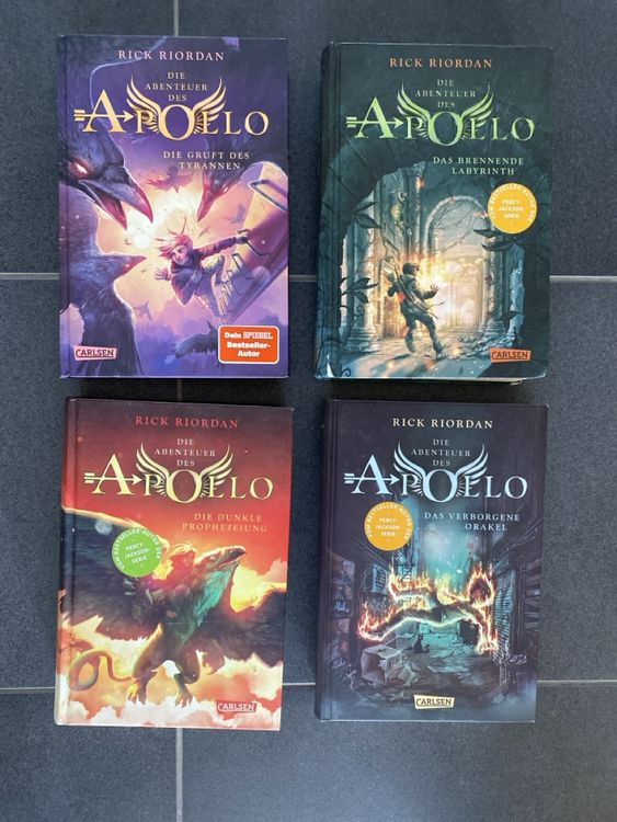Die Abenteuer des Apollo - Band 1-4- Rick Riordan (Gebraucht) in Bern ...