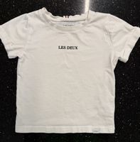 LES DEUX T-Shirt weiss Grösse 86/92 neuwertig