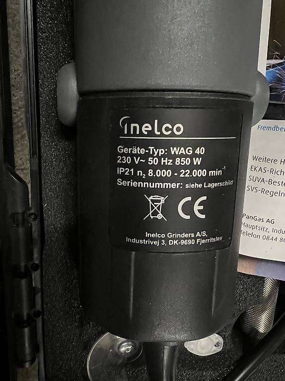 Saldatori: Inelco Neutrix Wolframelektrodenspitzgerät Profi – Usato da Winterthur venduto da docman1966 1