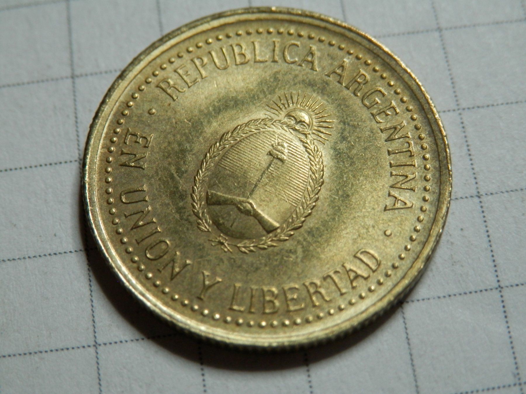 Tutti le monete: Argentinien  10 Centavos, 1992 – Usato da Weiach venduto da weiach81 1