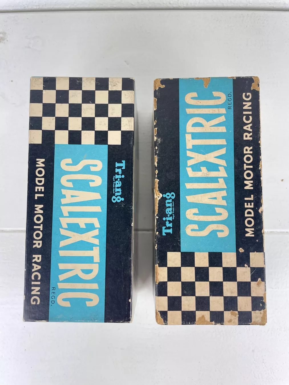 Piste: 2 Vintage Scalextric EMPTY boxes – Nuovo (secondo la descrizione) da Genthod venduto da lightyear63 3