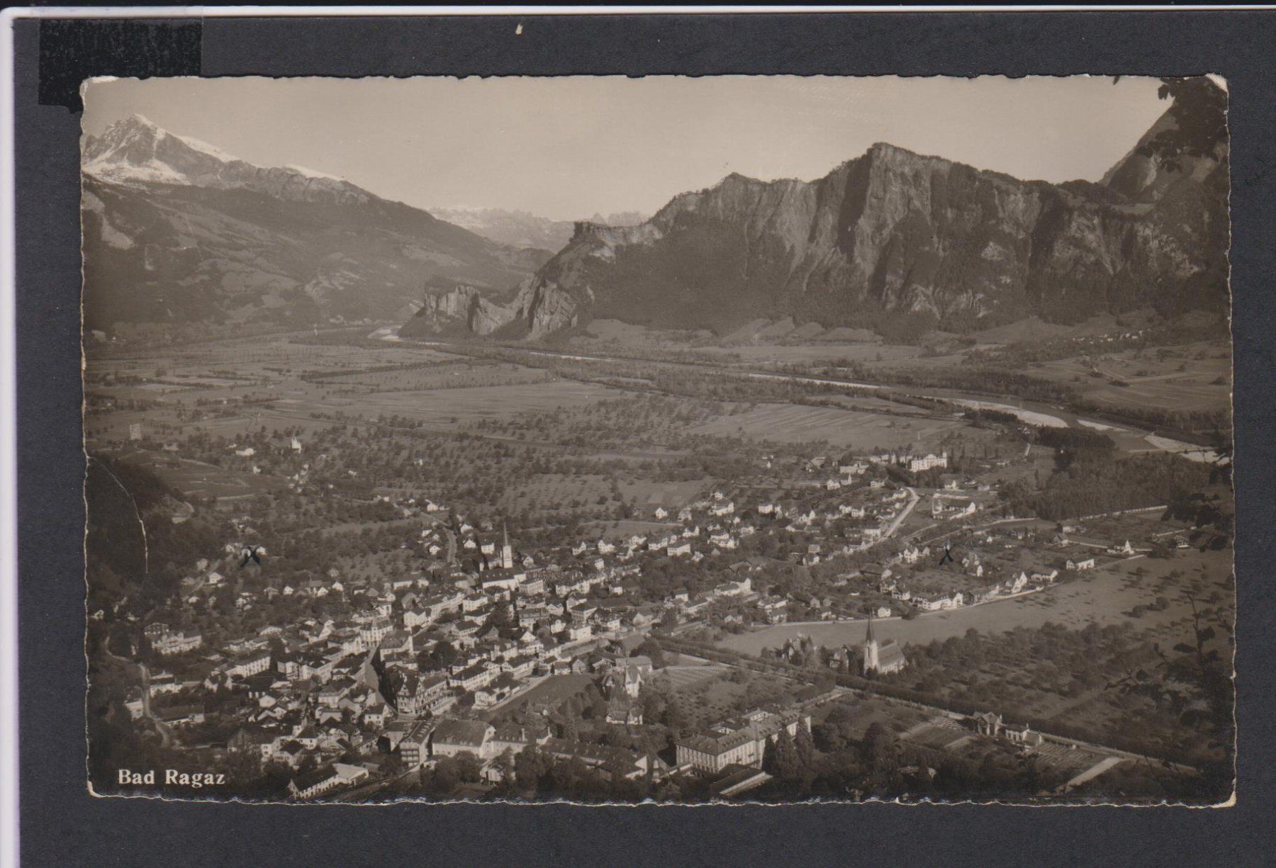 Cartoline postali: Bad Ragaz   :   alte Ansichtskarte gest. 1948 – Usato da Vitznau venduto da Ropaku