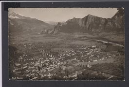 Bad Ragaz   :   alte Ansichtskarte gest. 1948