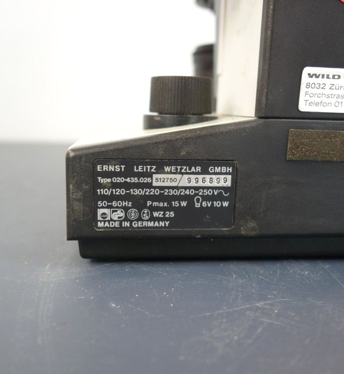 Parte Di Ricambio Leitz Laborlux 11/12 POL: Asse Ingranaggio Intermedio 2, 020-505.020-020 - Foto 4