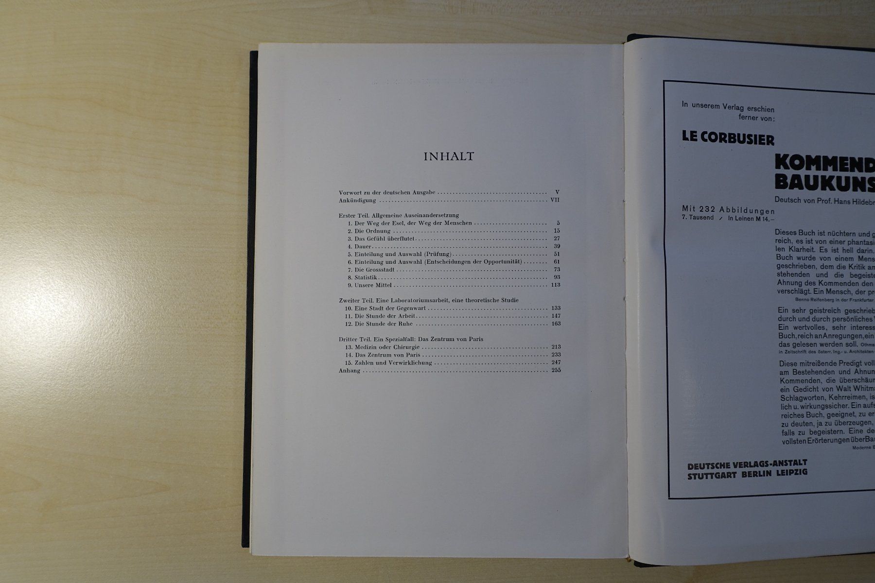 Bücher: Architektur Le Corbusier Städtebau 1929 – Gebraucht aus Arbon von  5