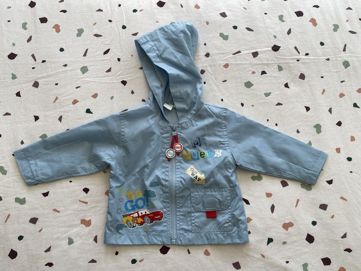 Disney Giacche & Cappotti: Disney Jacke Gr. 12M, hellblau, Auto Motiv – Usato da Hirzel venduto da carta9
