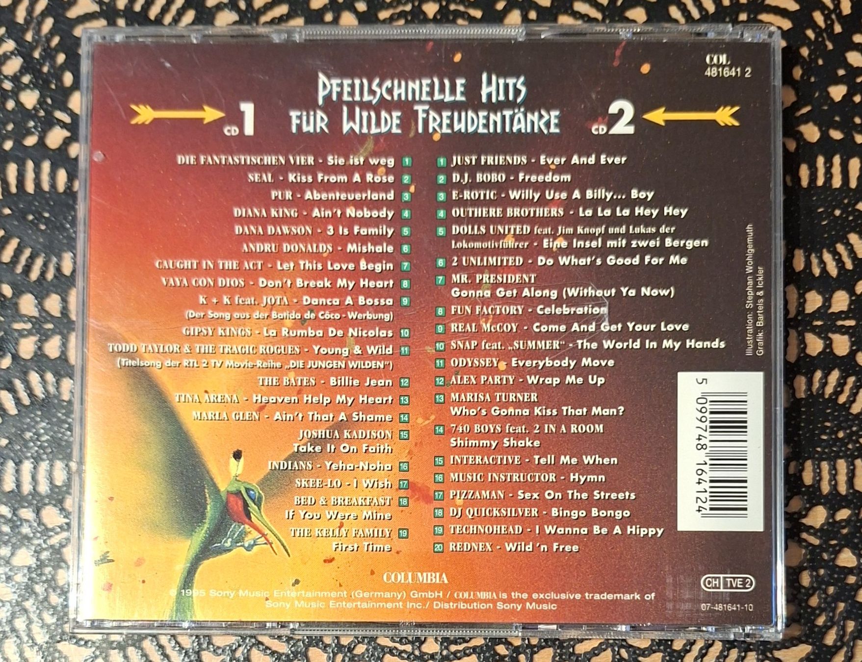 CD: Ronny's Pop Show 26, 2CD Hit Compilation Sampler 1995 – Usato da Amriswil venduto da Celini3 1