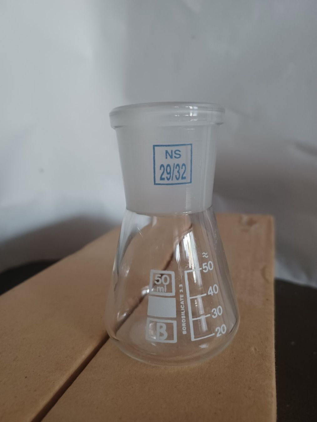 Gläser: NEU 10 X Erlenmeyer Kolben 50ml mit 29x32 NS – Neu und originalverpackt aus Schupfart von philippb06 4