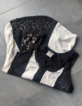 Harley-Davidson Tanktop schwarz weiss Grösse L gebraucht