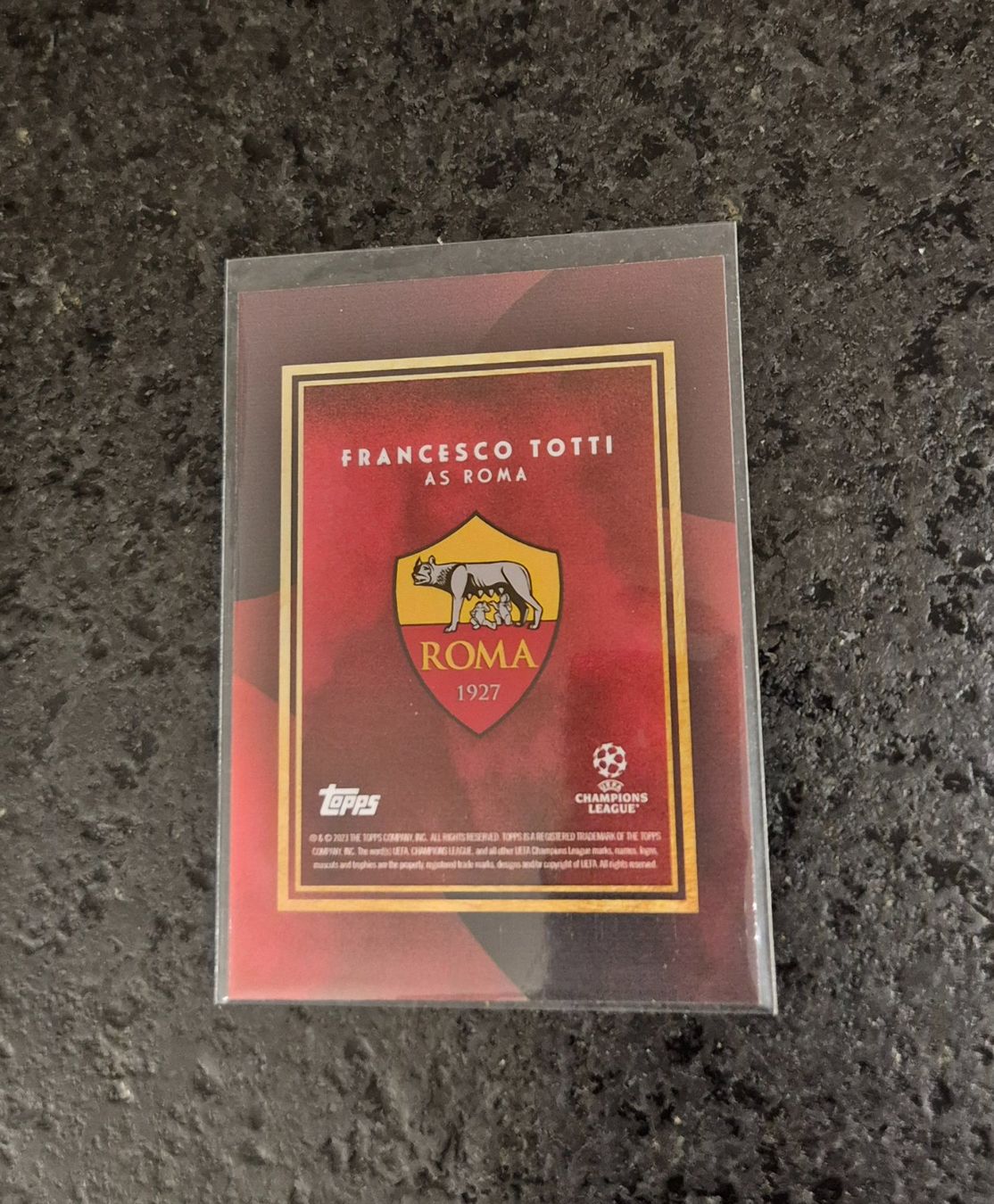 Topps Carte collezionabili: Francesco Totti - AS Roma - Topps – Nuovo (secondo la descrizione) da Burg AG venduto da Danoe 1