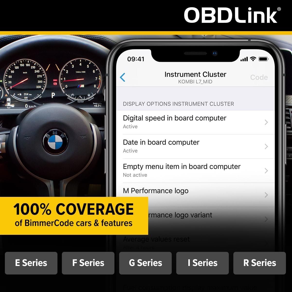 Accessori per altri veicoli: OBD2 Bluetooth 5.1 Adapter BMW Mini Bimmercode iOS Android – Nuovo e nell'imballaggio originale da St. Gallen venduto da VerkaufsMaus50 2