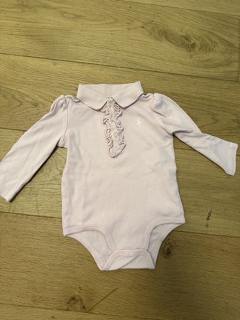 Ralph Lauren Baby Girl Pink Bodysuit 18M