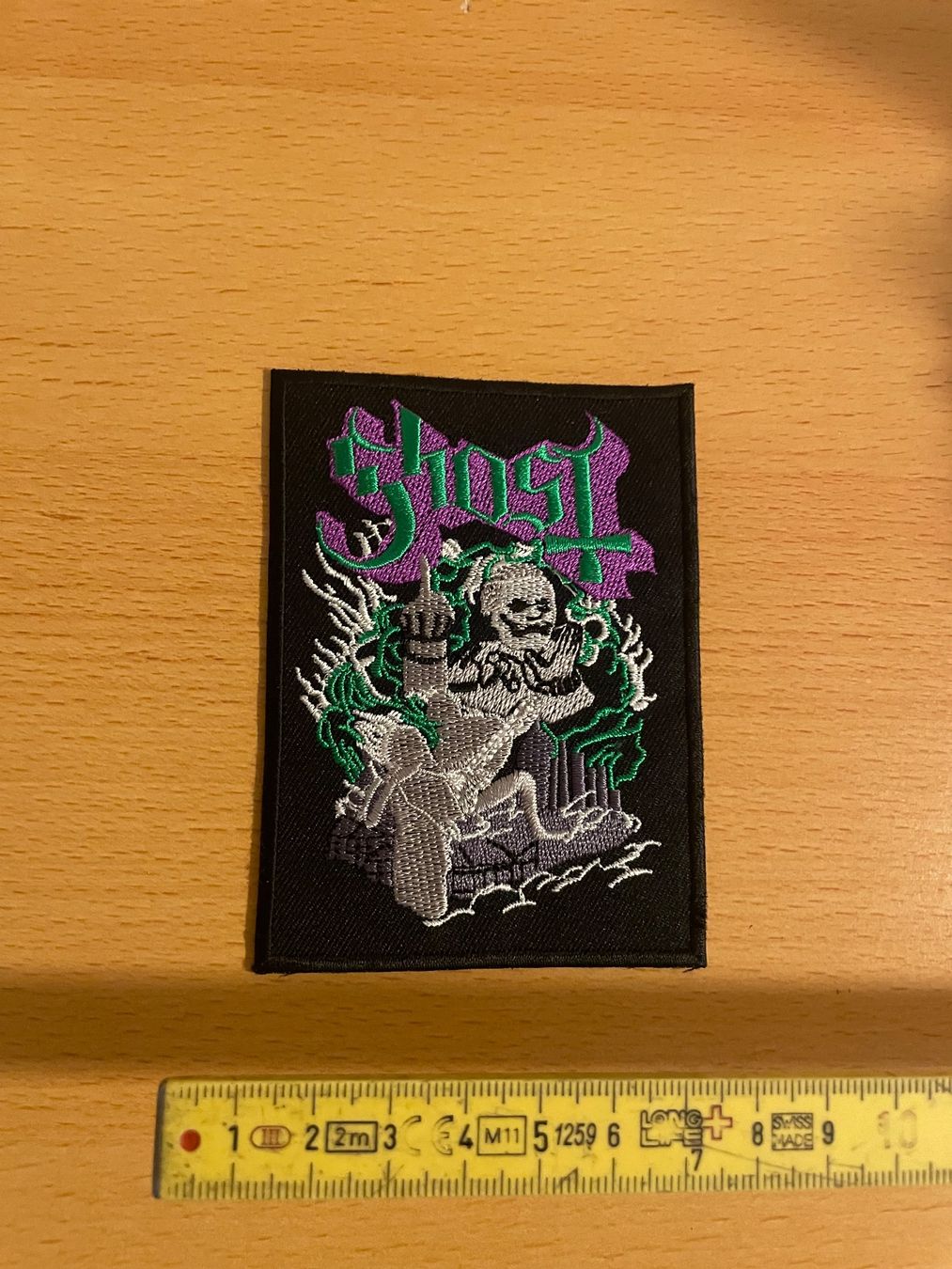 Toppe: Ghost - Patch Sticker Aufnäher Rock Punk Metal 14 – Nuovo (secondo la descrizione) da Horn venduto da abutre72
