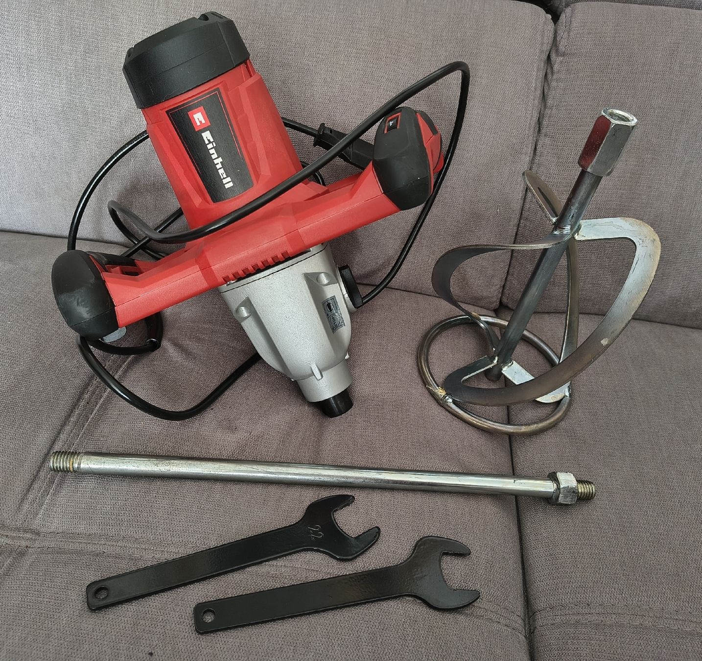 Einhell Tutte le macchine: Einhell TC-MX 1400-2 E Mörtelrührer & Farb Mischer Neu – Usato da Hausen AG venduto da Land.Ei 4