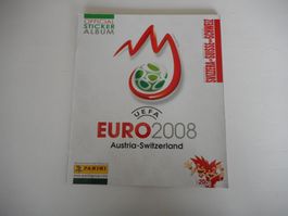 Panini Album EM/Euro 2008 leer/empty ohne Sticker Swiss Edi.