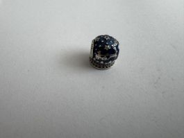 Pandora Charm, Winterzauber, Blauer Nachthimmel mit Sternen