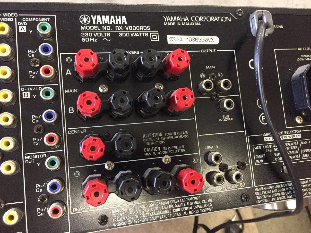 Yamaha Home Cinema: Yahama Home Cinema System inkl. Lautsprecher – Usato da Niederlenz venduto da Expowalder 5