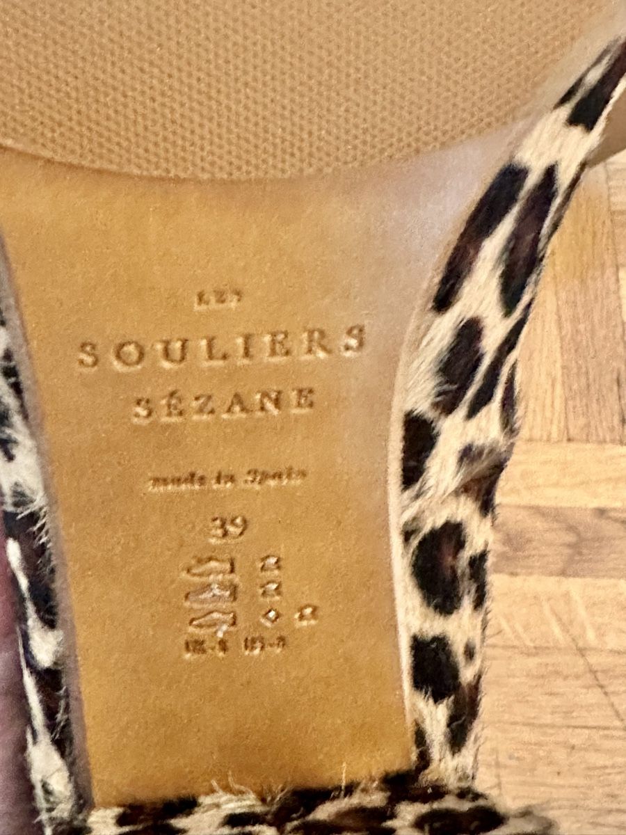 Sezane Chaussures femmes: Pumps Leo-Print – Neuf (Voir description) à Bern par ambeck 3