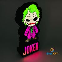 Lightbox lumière led Joker RGB
