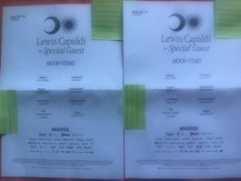 Moon and Stars, 2 Tickets, Lewis Capaldi, 15.7.2026