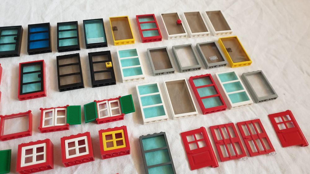 Basic LEGO R Turen Sammlung LEGO Fenster Türen kg