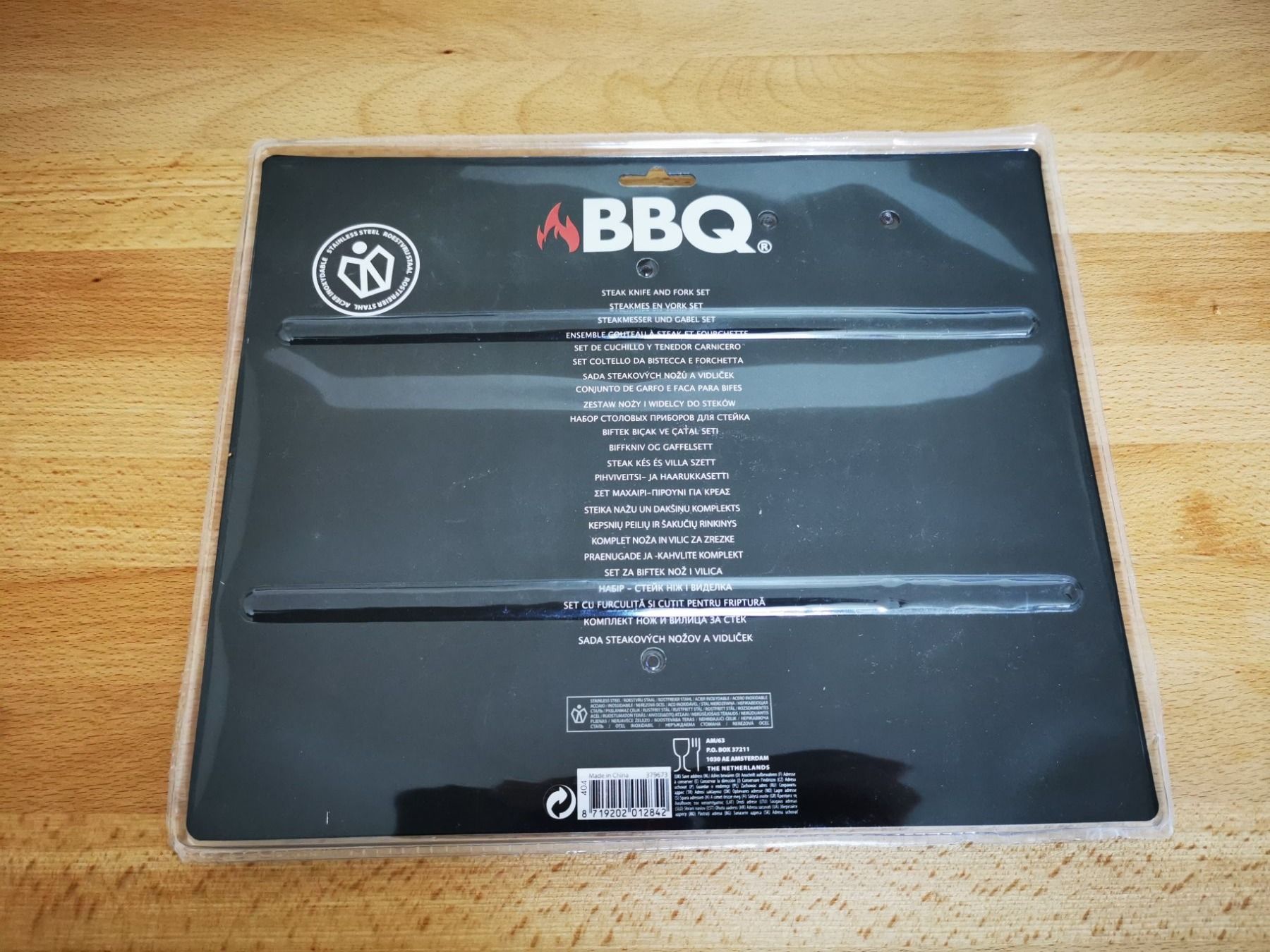 Set di posate: Neu BBQ Besteck - Set (2x) – Nuovo e nell'imballaggio originale da Konolfingen venduto da olijan13 1