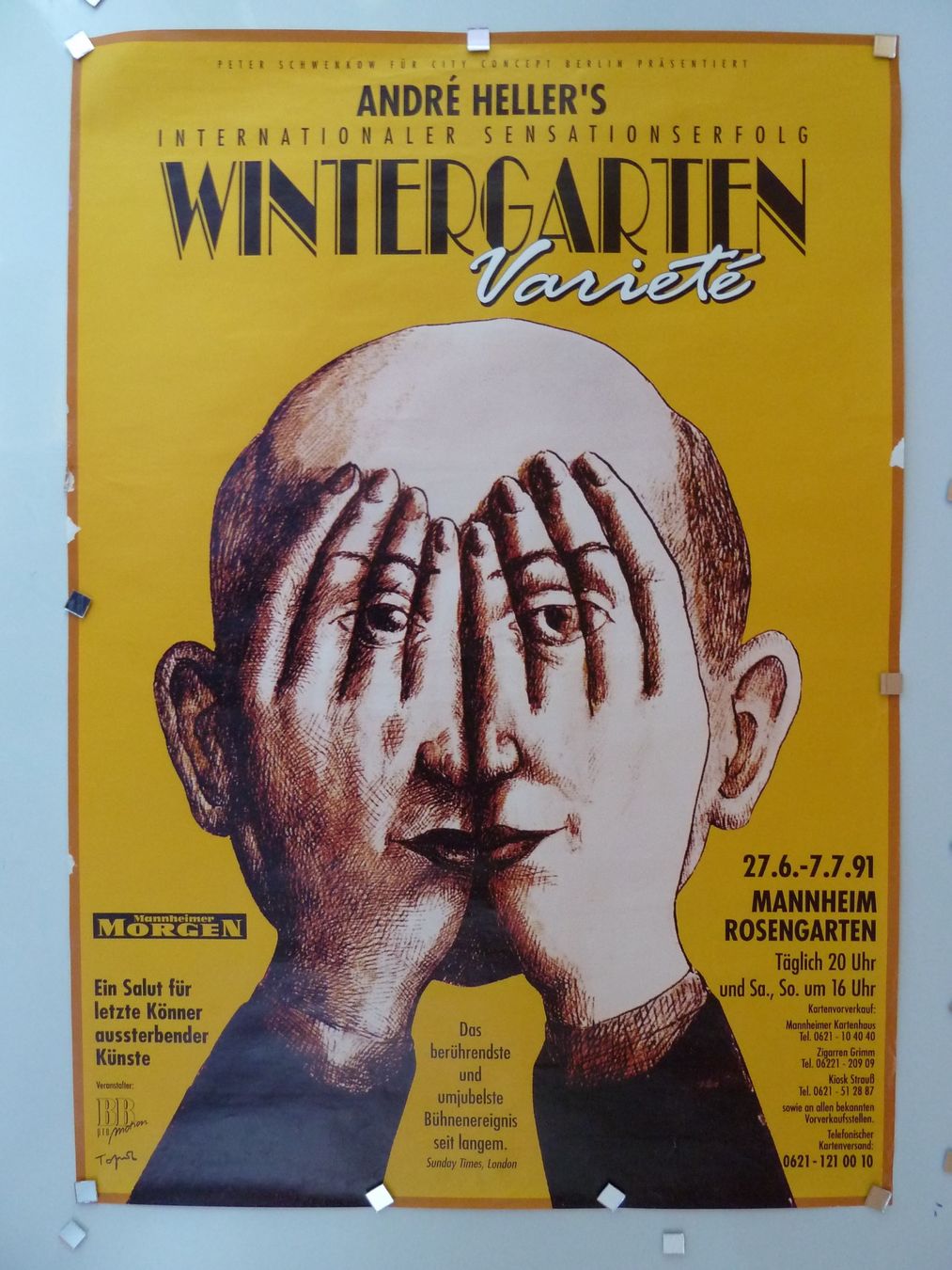 Poster & Bilder: Veranstaltungsplakate von André Heller – Gebraucht aus Herzogenbuchsee von seeleopard 1