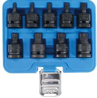 Kraft-Bit-Einsatz-Satz, (1/2) Innenvielzahn (für XZN) M4-M16