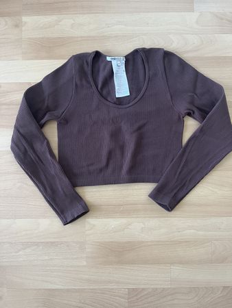 Braunes Langarmshirt von Only