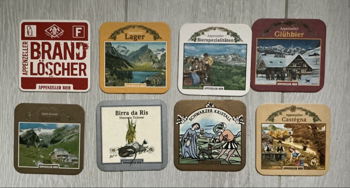 Sottobicchieri: Appenzeller Bierdeckeln – Nuovo (secondo la descrizione) da Arcegno venduto da Denni