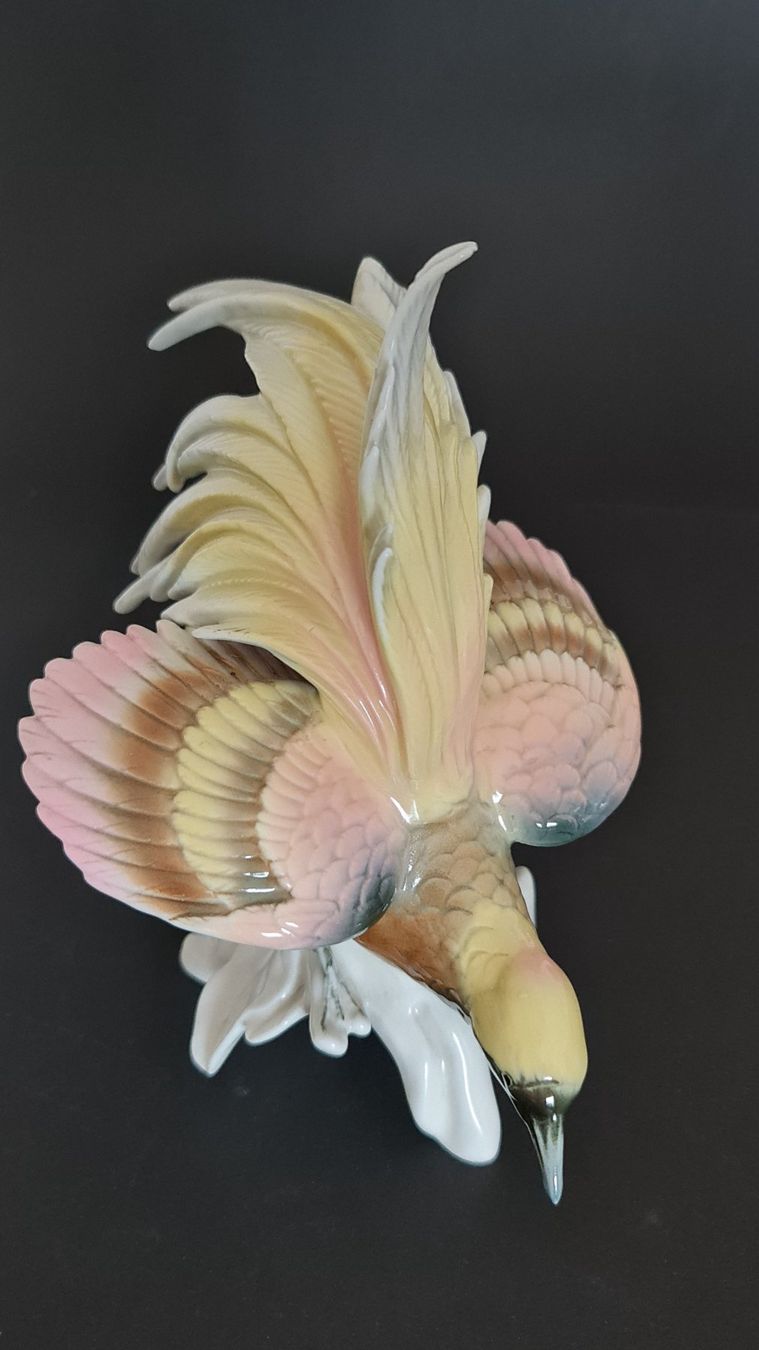 Karl Ens Statuette: Ens Paradiesvogel – Usato da Horgen venduto da Ne19 4