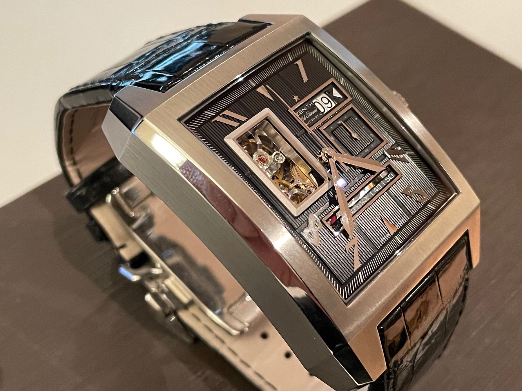 Zenith Orologi: Zenith Mega Port Royal open Date – Usato da Aarau venduto da trader1000 3
