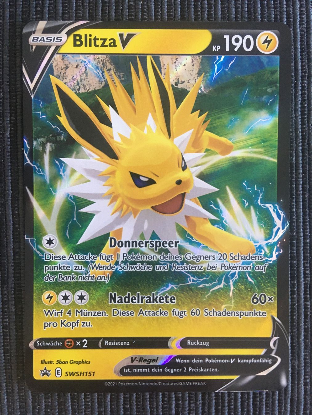 Pokémon Sammelbilder & Trading cards: Pokemon Blitza V Promo Drachenwandel Deutsch – Neu (gemäss Beschreibung) aus Wabern von Collectfun