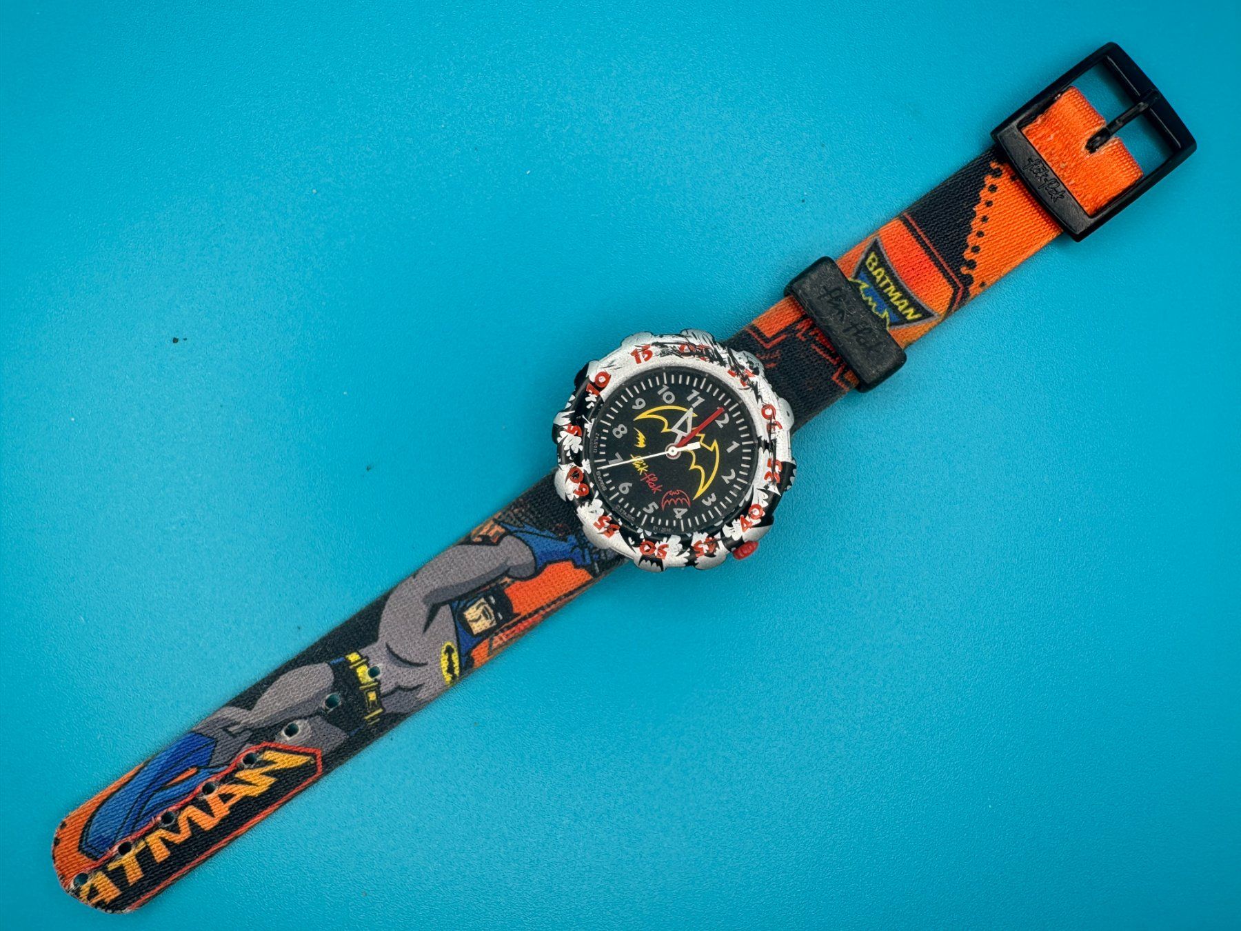 Flik Flak Orologi: Flik Flak Uhr Batman – Usato da Elgg venduto da Jo_Naj 1