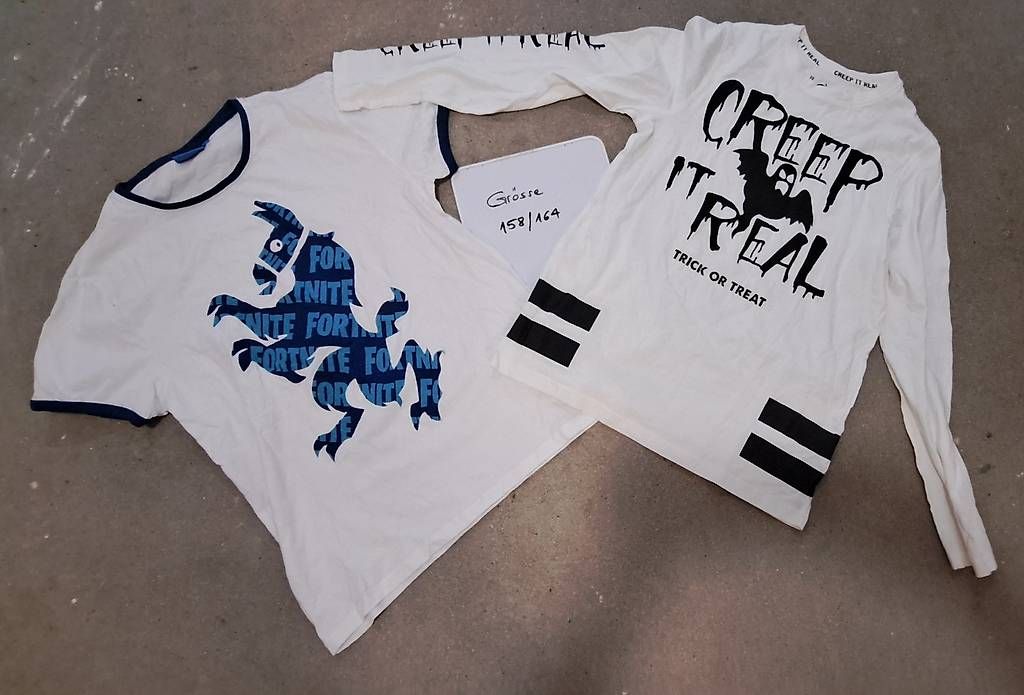 Camicie, T-shirt & Polo: 2 Shirts, Gr. 158/164 – Usato da Oetwil a.d. Limmat venduto da Stupsi1234