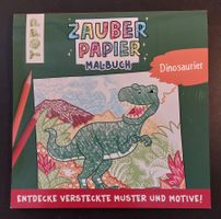 Zauberpapier Malbuch Dinosaurier