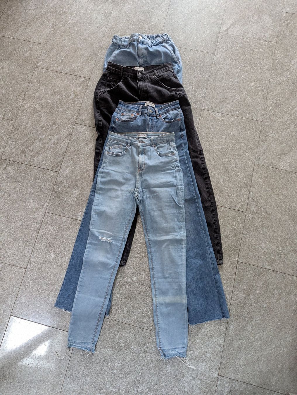 Pull&Bear Jeans: Vier Paar Jeans von Pull&Bear Grösse 38 – Usato da Staufen venduto da qualiton 2