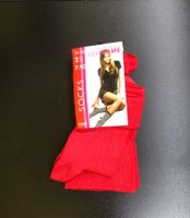 Lilly Lane Socken Rot Grösse 35-38 Neu