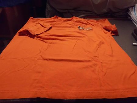 T-Shirt ca. Grösse M, orange, Mönchsjoch