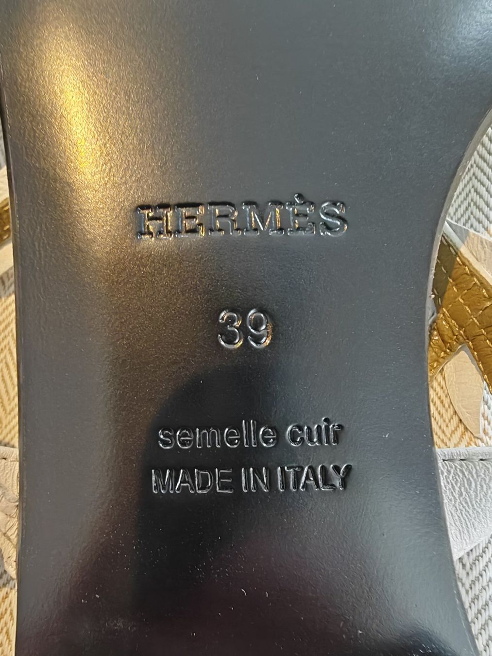 Hermès Scarpe da donna: Neue Original Hermès Sandalen Gr. 39 – Nuovo (secondo la descrizione) da Schönenbuch venduto da sgn_pw79 2