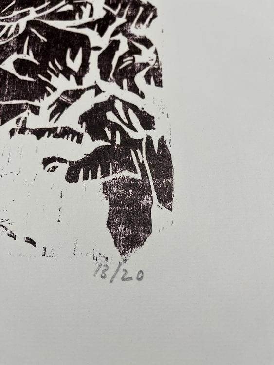 Gravures sur bois: CHARLES TRÜEB HOLZSCHNITT SIGNIERT NUMMERIERT – D'occasion à Gersau par grafik-kunst 3
