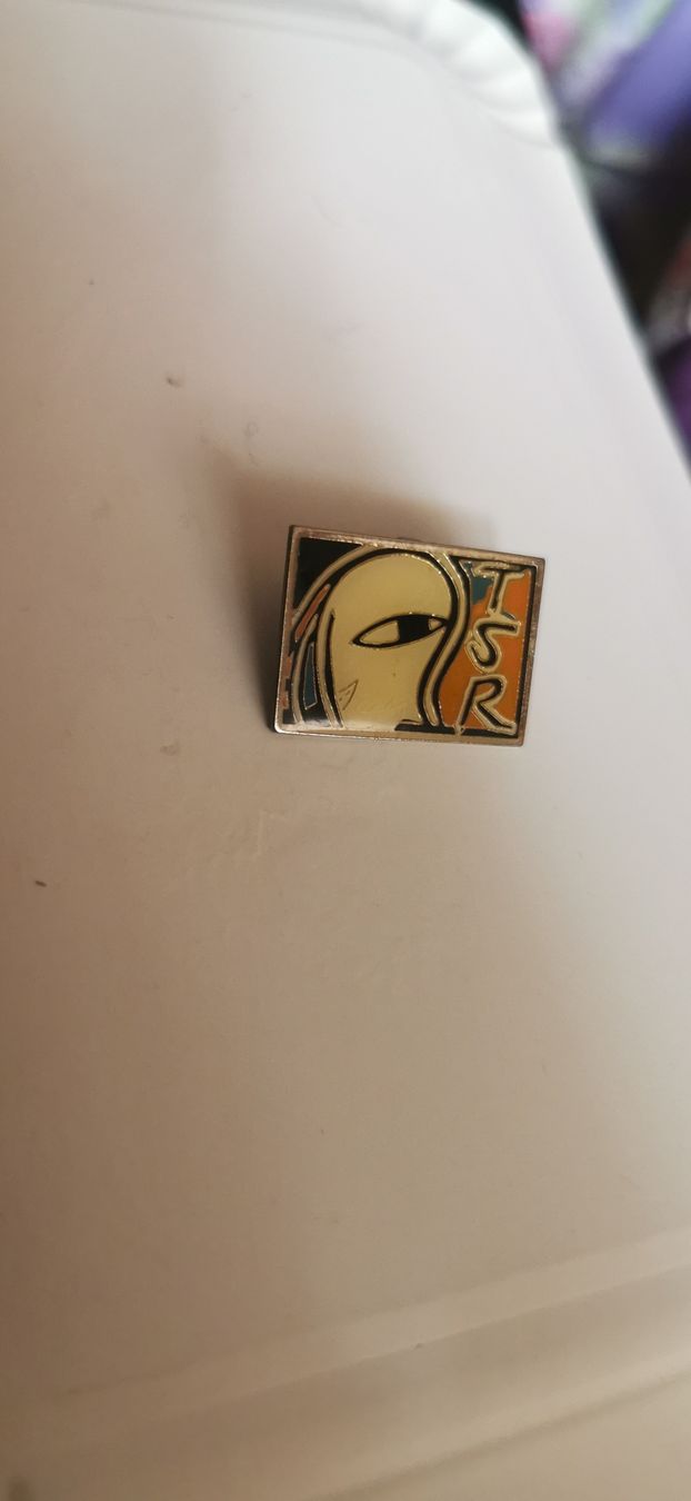 Placchette & Badge: Pin TSR – Usato da Genève venduto da vins50