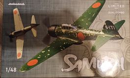 Eduard 11168 Samurai Limited Edition / Dual Combo / A6M3 Zer