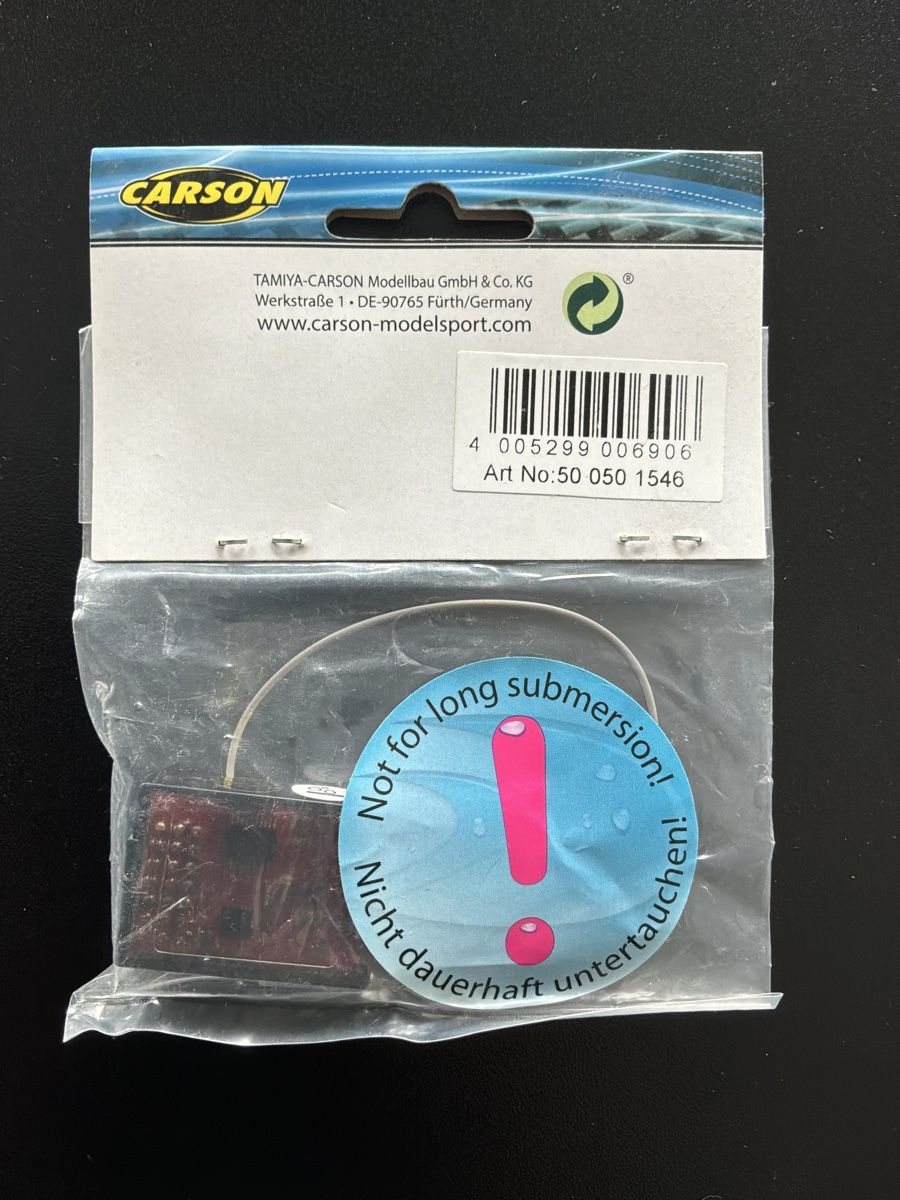 Carson Modellismo RC: Empfänger Reflex Wheel LCD 7 Kanal 2.4G – Nuovo e nell'imballaggio originale da St.Gallen venduto da X5m3z3 2