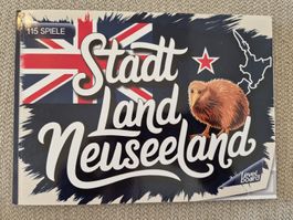 Stadt Land Neuseeland Levelboard Spiel unbenutzt neu