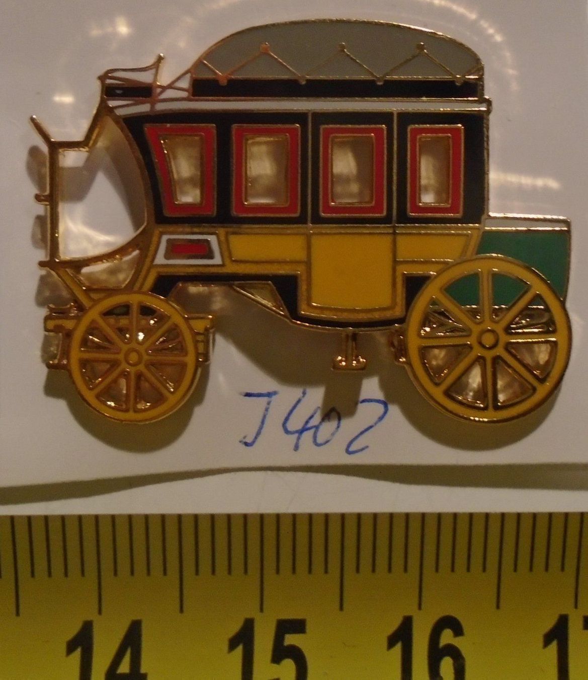 Placchette & Badge: 1 Postkutschen Pin (J402) – Usato da Winterthur venduto da beli200
