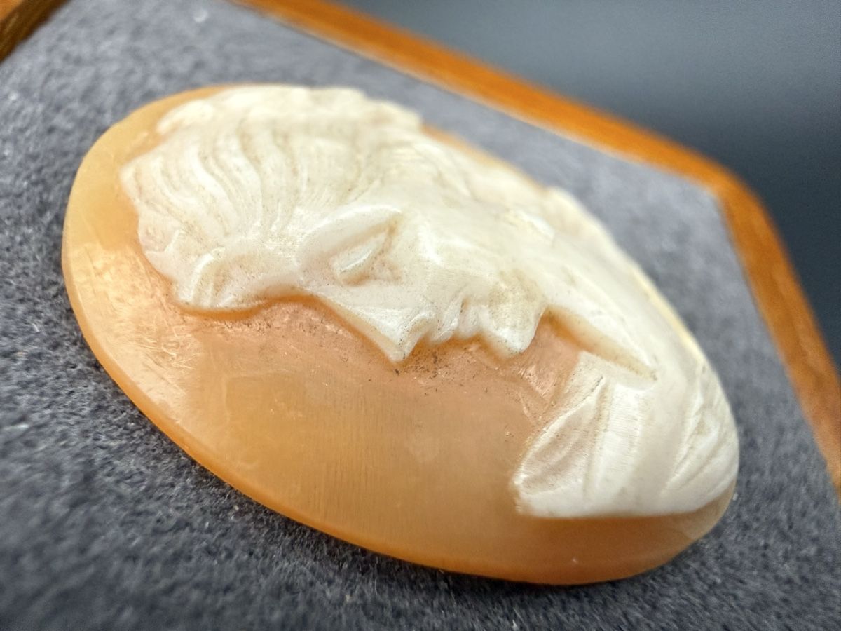 Sculture & Statue: Antiker Cameo mit Frauenprofil – Usato da Lamone venduto da LaCantinaMagica 4