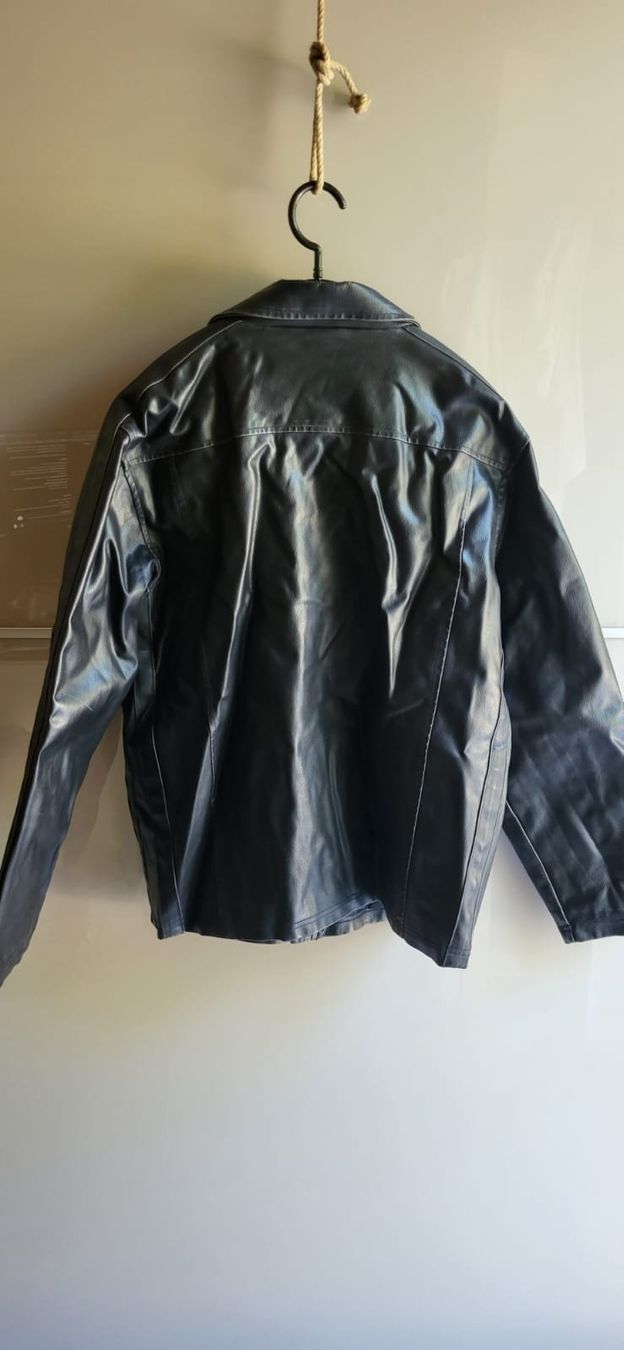 Giacche: Herren-Lederjacke der Marke Whispering Smith, Farbe Schwarz – Usato da Curio venduto da mia_vb5z 1